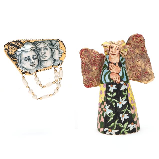 mary-lou-higgins-nc-1926-2012-brooch-and-angel-two-works