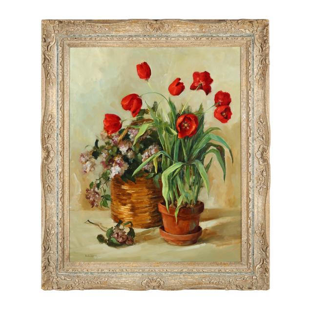 della-roberts-nc-1929-2008-still-life-with-red-tulips