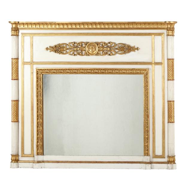 antique-neoclassical-style-carved-and-gilt-over-mantel-mirror