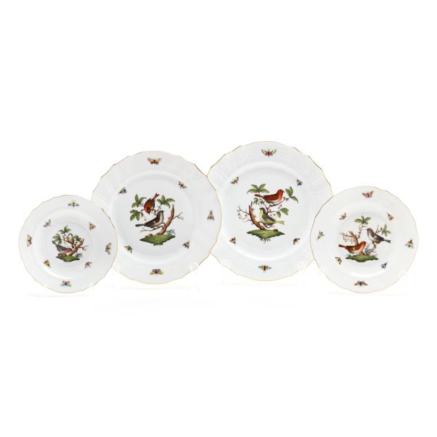 herend-i-rothschild-bird-i-tableware-32-pieces