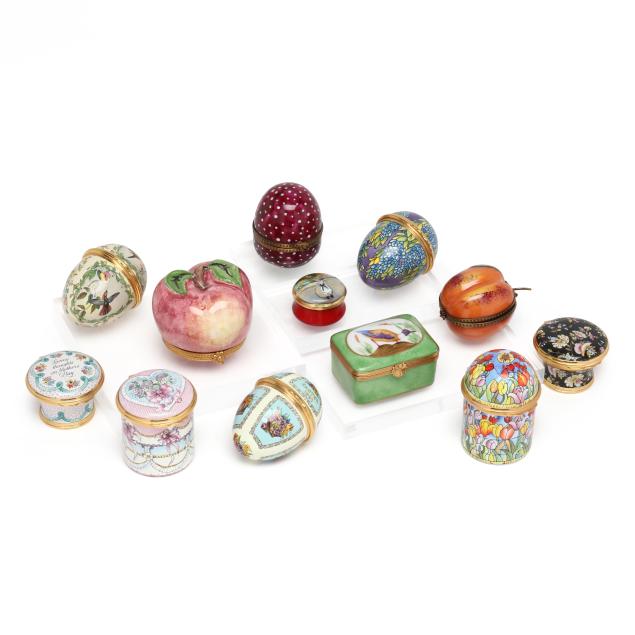 collection-of-twelve-enamel-pill-boxes-halcyon-days-and-limoges