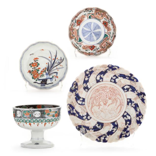 a-group-of-japanese-imari-porcelain