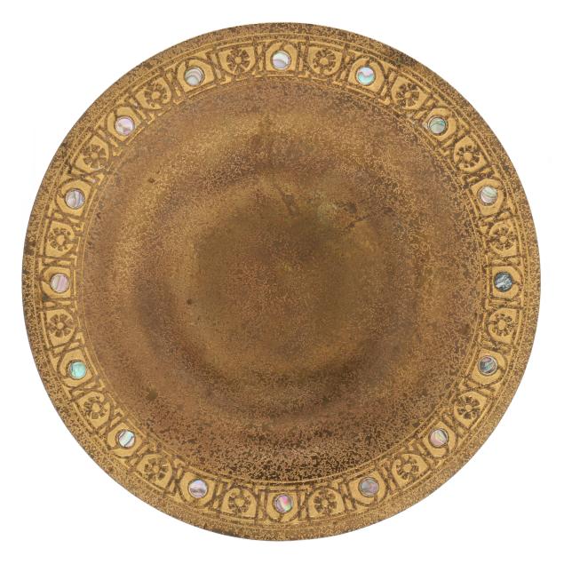 tiffany-studios-dore-bronze-and-abalone-card-tray