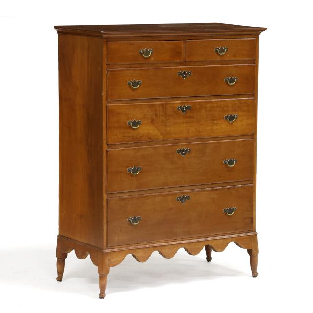 southern-cherry-semi-tall-chest-of-drawers