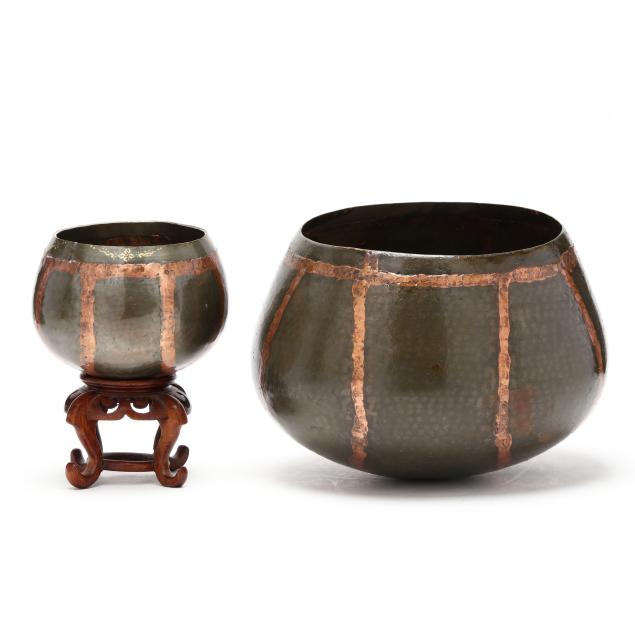 two-buddhist-copper-alms-bowls