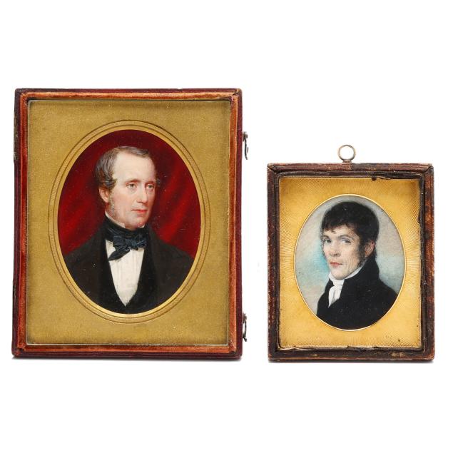 british-school-19th-century-two-cased-portrait-miniatures-of-gentlemen