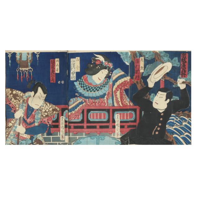 chikanobu-toyohara-japanese-1838-1912-woodblock-print-triptych